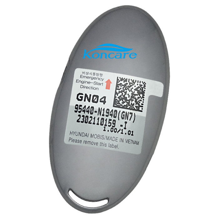 For Hyundai Grandeur 2023 Genuine Smart Remote Key 4+1 Buttons 433MHz 95440-N1940 GN7 2302110159-I