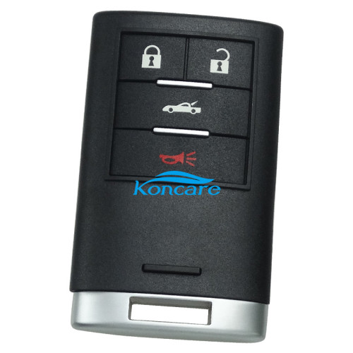For Cadillac 4 button remote key blank with blade