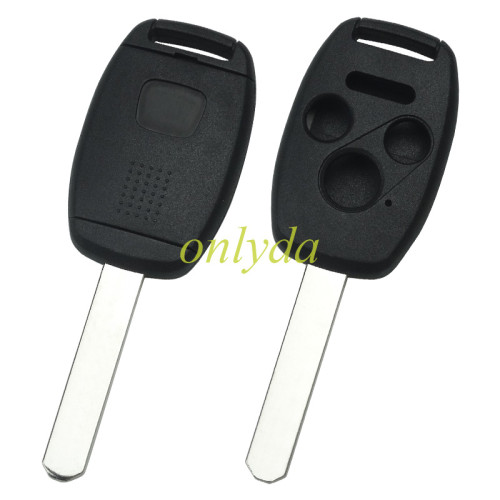 For Stronger Honda upgrade3+1 buttons remote key shell （With chip slot place)
