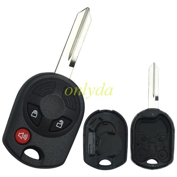 For Stronger Ford upgrade 3 button remote key shell