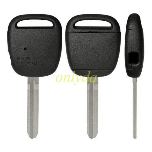 For Toyota upgrade 1 button remote key blank with TOY43 blade
