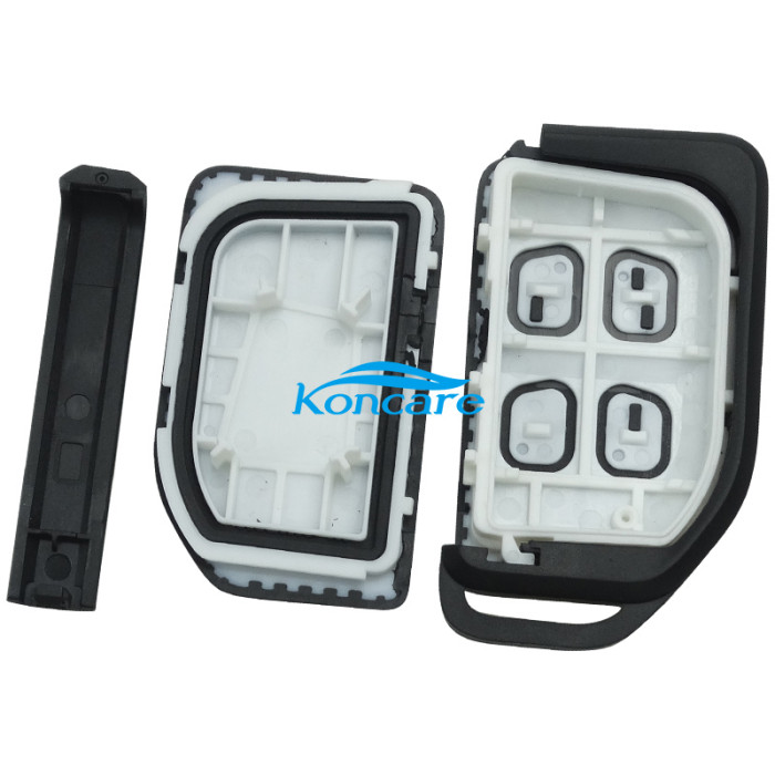 For Volvo 4 button remote key shell with key blade， pls choose back cover