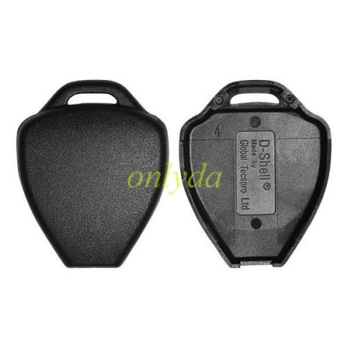 For Stronger Toyota upgrade 2+1 button remote key blank with TOY43 blade