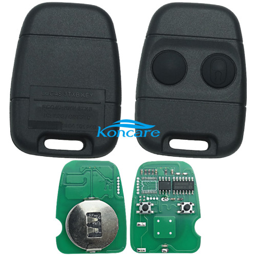 For LandRover Rover MG Nissan 2 button remote key with 433.92 MHz ASK P/N:3TXB 53872752F