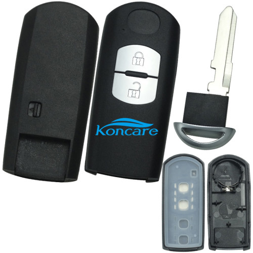 For mazda 2 button remote key case