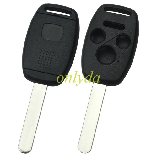 For Stronger Honda upgrade 3+1 buttons remote key shell （With chip slot place）with badge