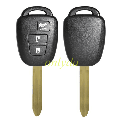 For Stronger Toyota upgrade 3 button remote key blank