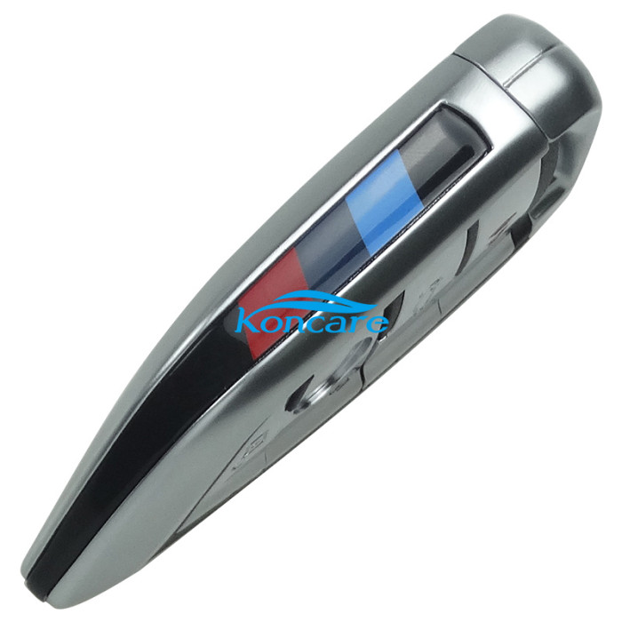 For BMW X5 3+1/4 button keyless remote key shell, pls choose button