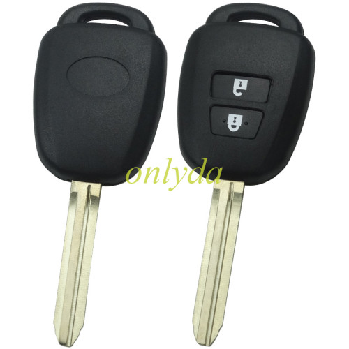 For Stronger Toyota upgrade 2 button remote key blank