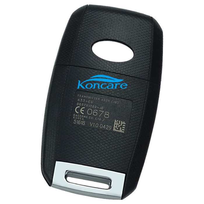 Genuine 3 Button Remote Key Fob For Kia Ceed/pro Ceed (2013 - 2015) 95430A2100 Manufacturer Part Number: 95430-A2100 Transponder: Texas Crypto - ID60 (80 Bit) Frequency: 433 Mhz Battery Type: CR2032 Key Blade: Not Included