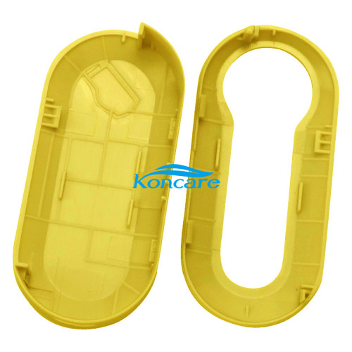 For fiat key shell part yellow