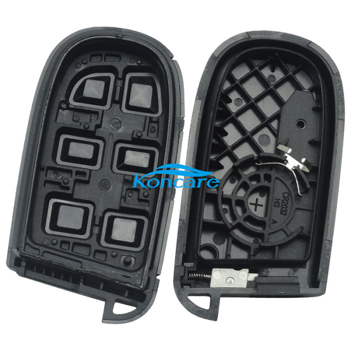 For Jeep 5 button smart key with 434mhz with 4a chip Jeep Compass included SIP22 key blade FCC:M3N-40821302