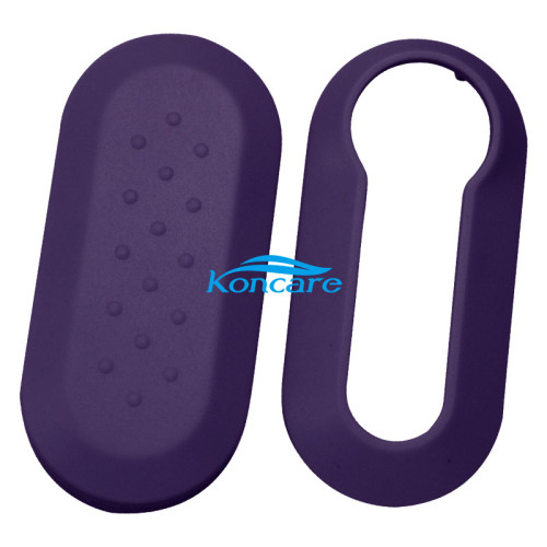 For fiat key shell part purple