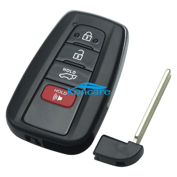 For Toyota 2+1 button remote key with blade HYQ14FBC 0351 BOARD RAV4 314mhz-312mhz