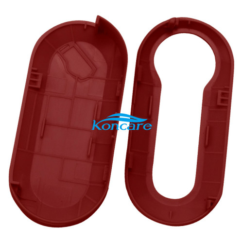 For fiat key shell part red