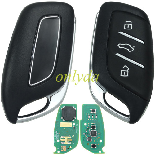 Original New Proximity Smart Key for MG ZS MG5 RX3/I5 433MHz ID47 CHIP 3 Button