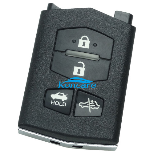 For Mazda 4 button remote key case