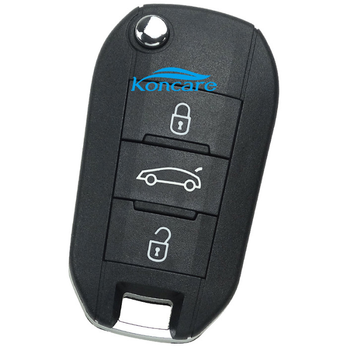 For Opel 3 button remote key blank with car button , without logo ,have Va2 and HU83 blade , pls choose blade