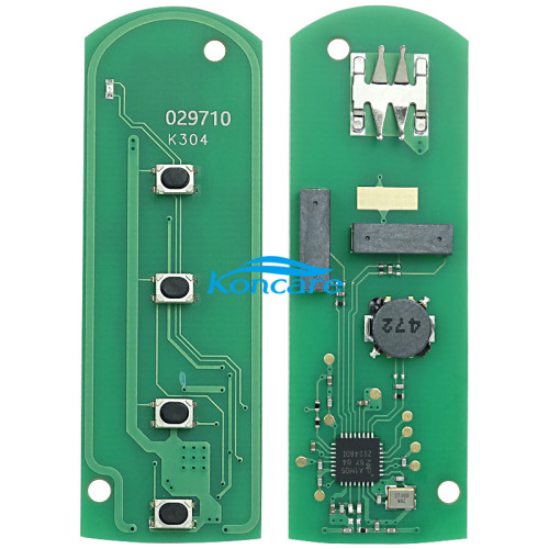 KEYDIY Remote key 4button ZB43-4 smart key for KDX2 and KD MAX