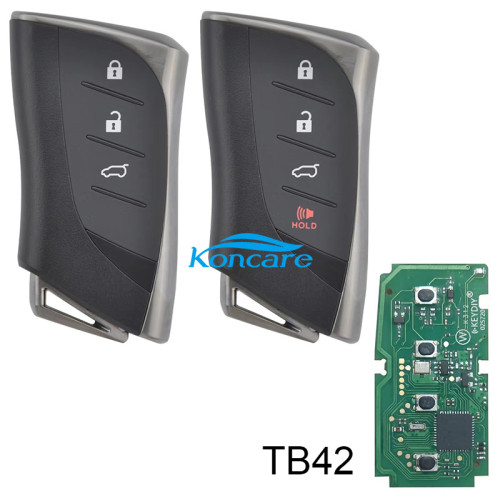 KEYDIY TB42-3 TB42-4 with 4D chip KD Smart Key Universal Remote Control