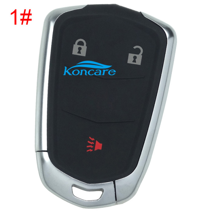 3+1 button remote key shell with blade