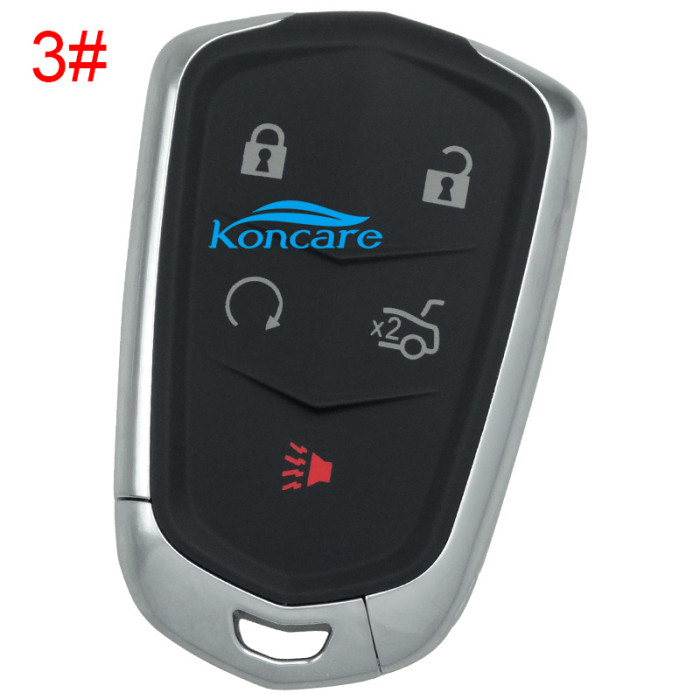 2+1 button remote key shell with blade