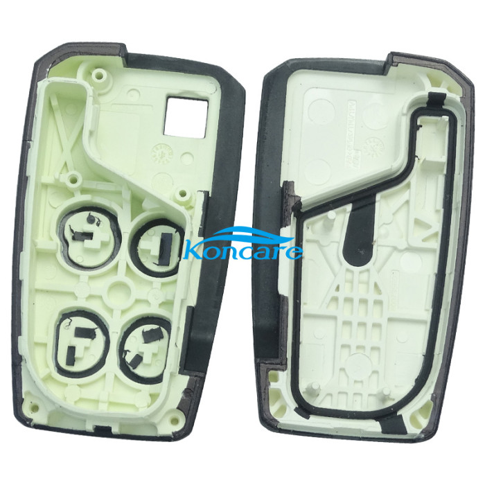 For Renault remote key shell with 4 button with badge