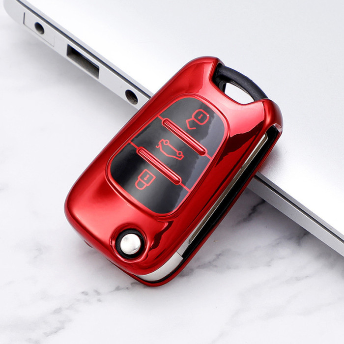 For Hyundai 3 button TPU protective key case,please choose the color