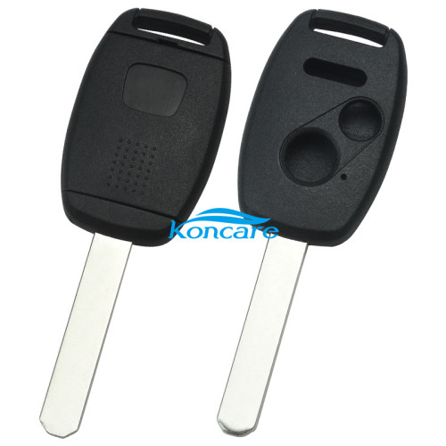 For Honda upgrade 2+1 buttons remote key shell with badge place （With chip slot place)