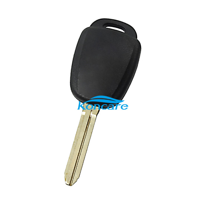 For Toyota remote key blank without badge place, pls choose the button
