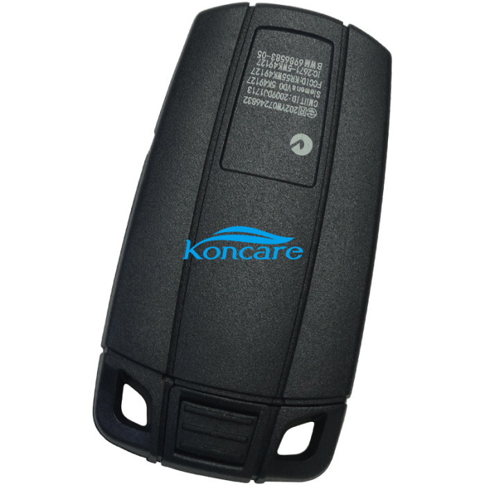 For Bmw 5 series remote key case with emergency blade two parts