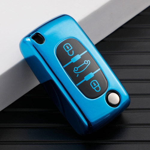 For Citroen 3 button TPU protective key case ,please choose the color