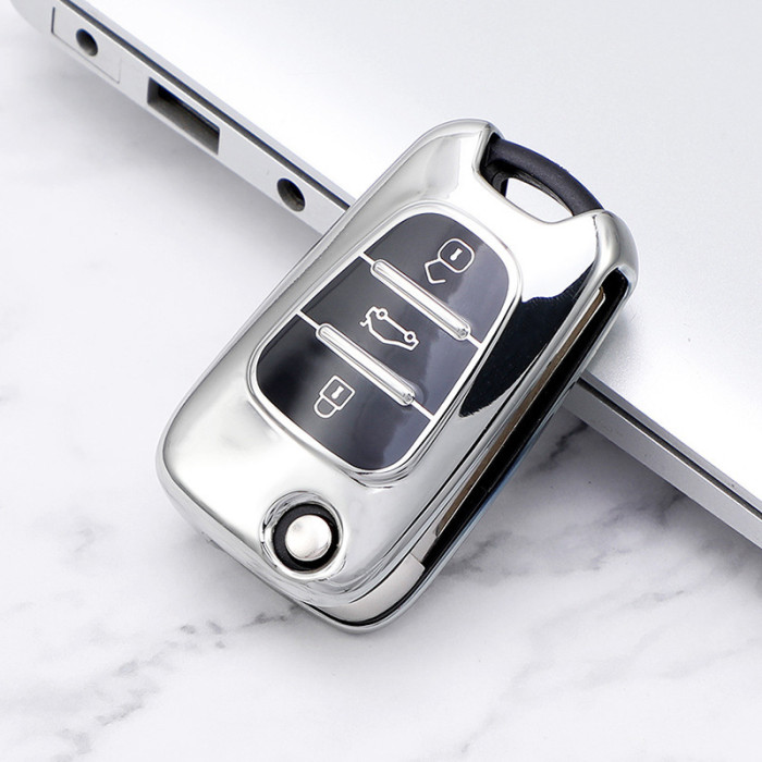 For Hyundai 3 button TPU protective key case,please choose the color