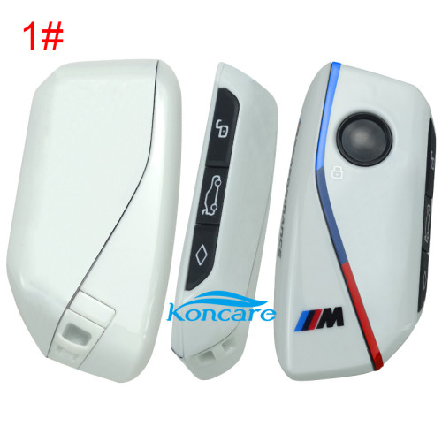 For BMW Modified NEW style remote key shell with 3button, pls choose the model