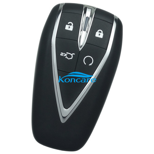 Genuine for Changan CS35 plus CS75 2021+ Smart Key, 4Buttons 3608030-CD02-AA 433MHz-4A-FSK OEM remote key chip ：HITAG 128-bits AES ID4A NCF29A1M