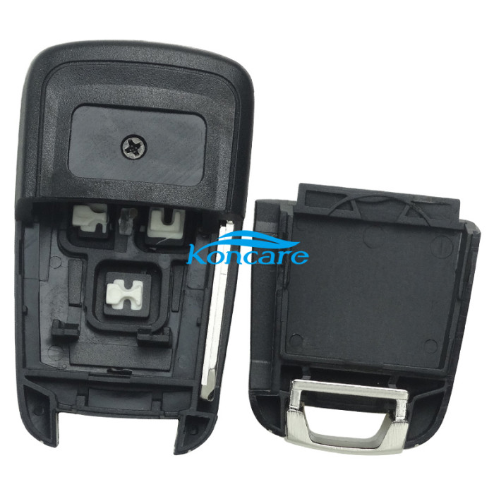 For Chevrolet remote key shell replacement without battery clamp with square logo place, pls choose the button and blade