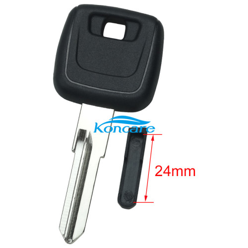 For volvo transponder key blank(can put TPX long chip）