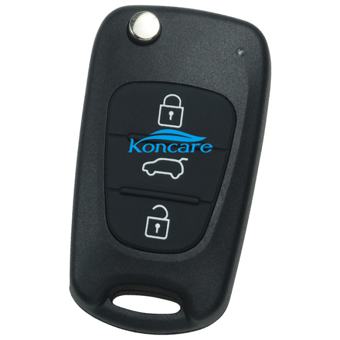 For Hyundai 3 button remote replacement key shell