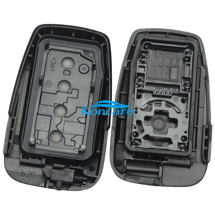 OEM C3 Smart for Toyota COROLLA BLUE LOGO 3+1 button remote key FSK with AES 4A chip PN : 61E466-0010 / B2U2K2R /433MHz Hybrid Electric Vehicle