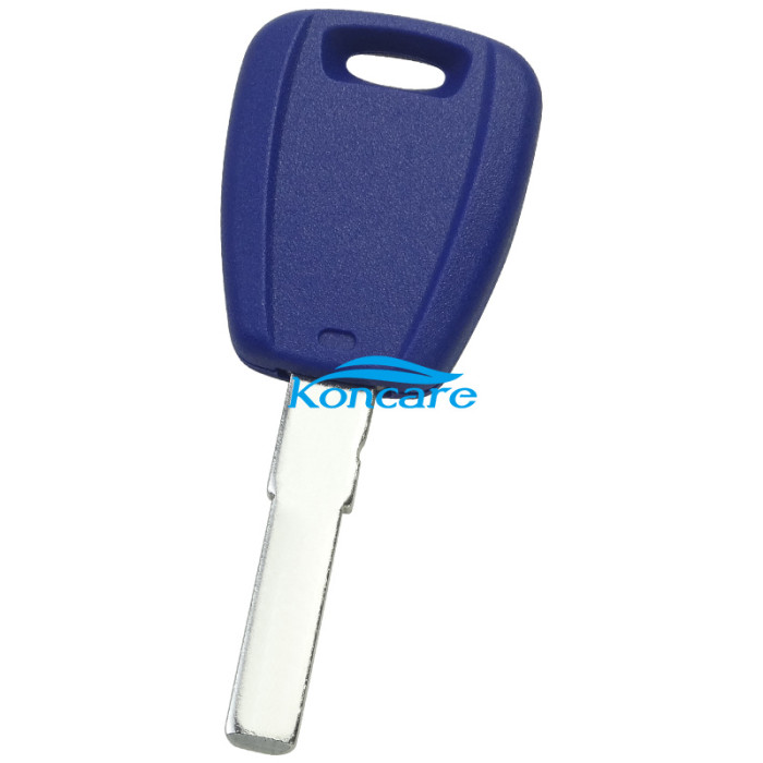 Transponder key blank with SIP22 blade (blue)