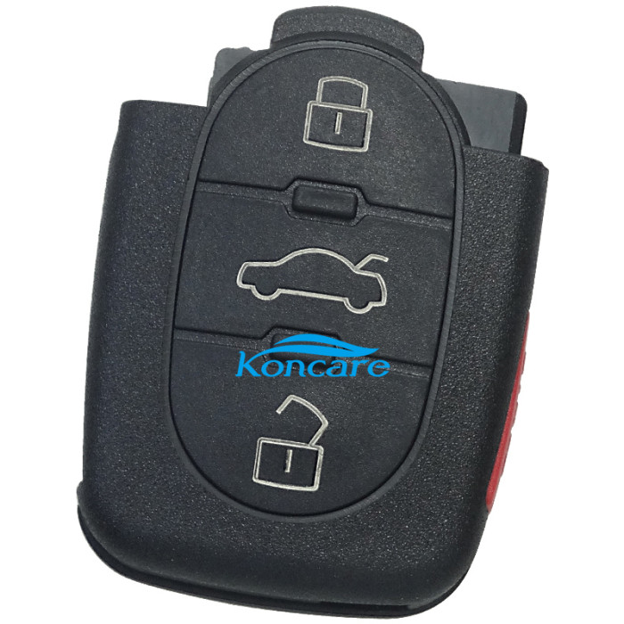 For Audi 3+1 button control remote and the remote model number is 4DO 837 231 M 315MHZ