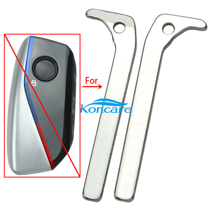 For BMW emergency key blade for Modified NEW style remote key shell