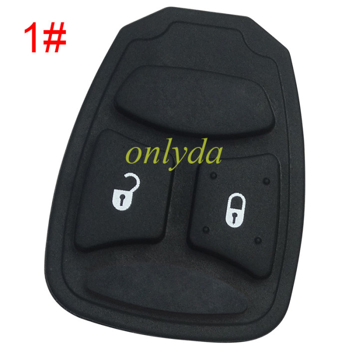 For Chrysler remote key shell rubber pad, pls choose the button