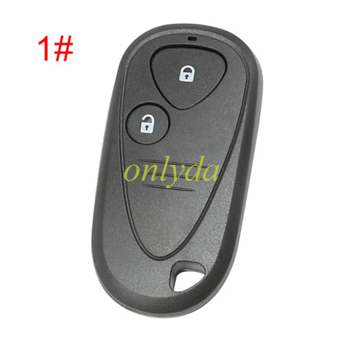 For Acura Remote Key blank, pls choose the button
