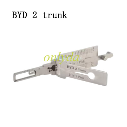 Lishi lockpick tool for BYD 2 trunk