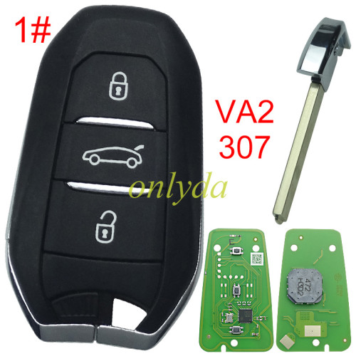 Xhorse smart remote key for Peugeot & Citroen & DS models PN:XZPG00EN