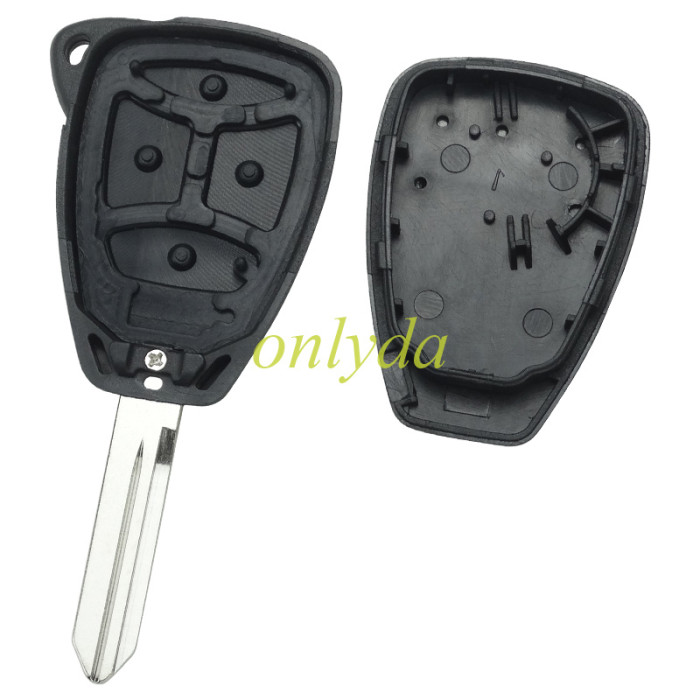 Copy For Chrysler remote key shell with badge place, pls choose the button