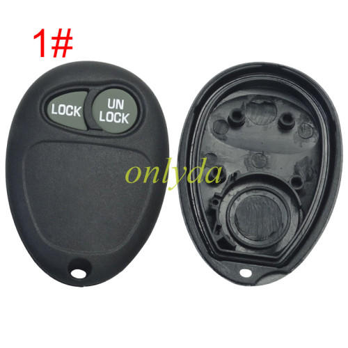 For Buick remote key shell with battery holder, pls choose the button