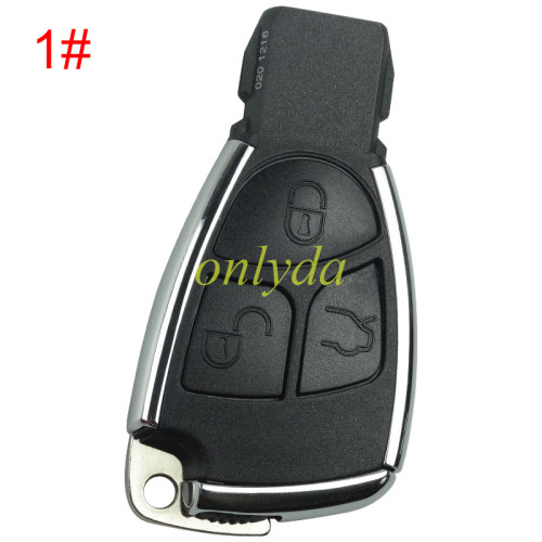 For Benz Mercedes uprade Replacement Car key shell for Class Alarm Cover w203 w211 w204 without badge , pls choose the button