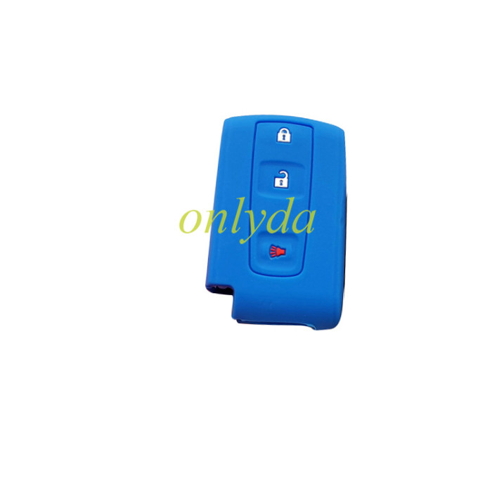 For Toyota 2+1Button silico case(Black,blue, red,pls choose color)